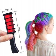 Hřeben s barevnými křídami na vlasy 6 barev