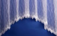 Záclona oblouková - prší 160x320cm
