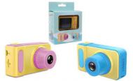 Dětský mini fotoaparát s kamerou na SD kartu - více barev