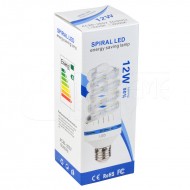 LED žárovka spirálová E27 - 12W