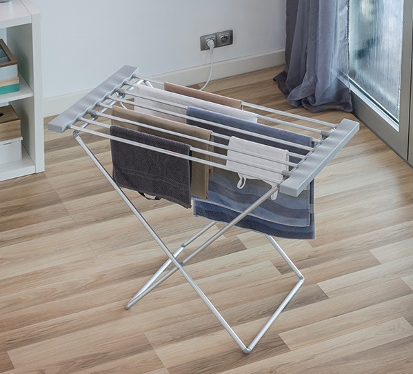 Elektrický Sušák na Prádlo InnovaGoods Šedý 120 W (8 tyčí) Elektrický Sušák na Prádlo InnovaGoods Šedý 120 W (8 tyčí)