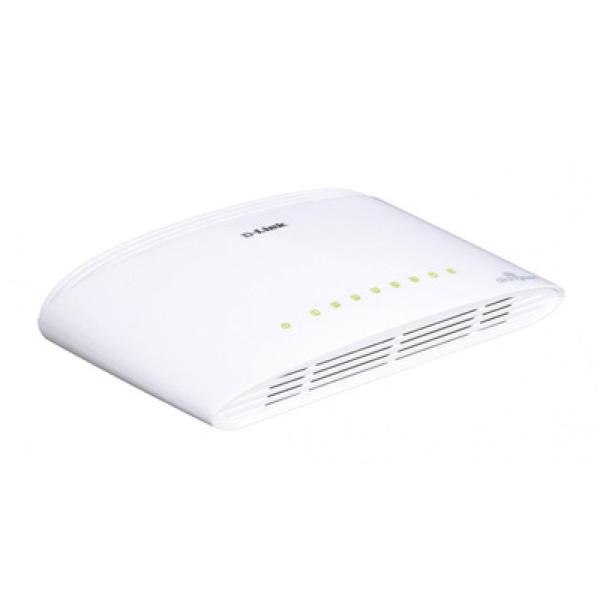 Switch D-Link DGS-1008D 8 p 10 / 100 / 1000 Mbps Switch D-Link DGS-1008D 8 p 10 / 100 / 1000 Mbps