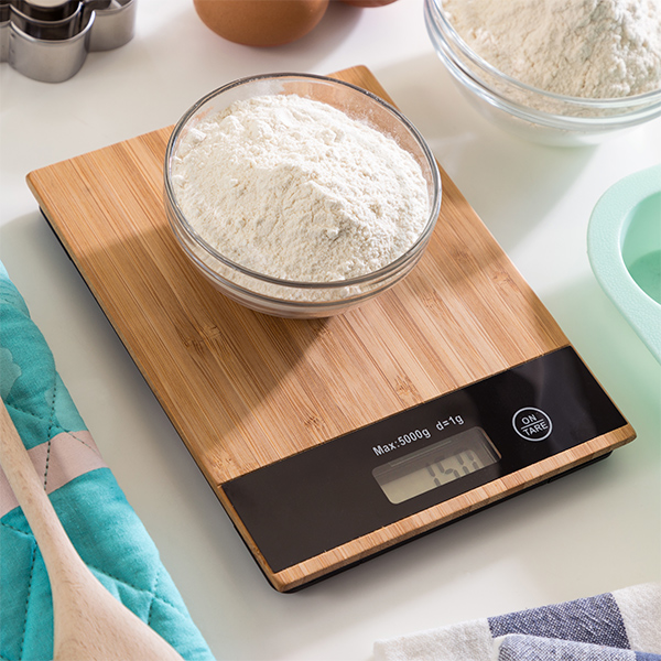 Bambusová Digitální Kuchyňská Váha 5 kg Bambusová Digitální Kuchyňská Váha 5 kg