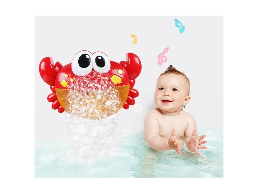 Bublinkovač do vany - veselý krab Bublinkovač do vany - veselý krab