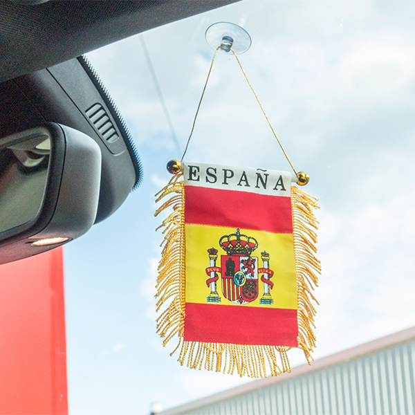 Španělská Vlaječka s Přísavkou Španělská Vlaječka s Přísavkou