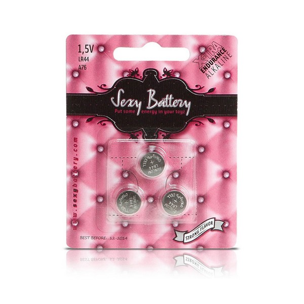Lithiové Knoflíkové Baterie Lr44 Sexy Battery 66448 (3 pcs) Lithiové Knoflíkové Baterie Lr44 Sexy Battery 66448 (3 pcs)