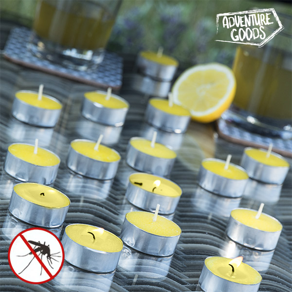 Citronelové Svíčky Adventure Goods (15 kusů) Citronelové Svíčky Adventure Goods (15 kusů)
