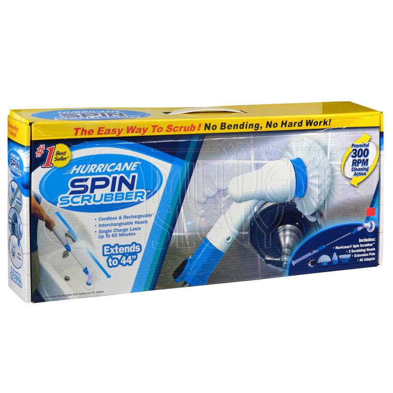 Hurricane Spin Scrubber - elektrický čisticí kartáč Hurricane Spin Scrubber - elektrický čisticí kartáč