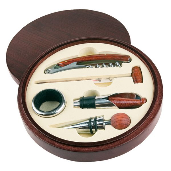 Set pro Milovníky Vína (5 pcs) 149648 - Hnědý Set pro Milovníky Vína (5 pcs) 149648 - Hnědý