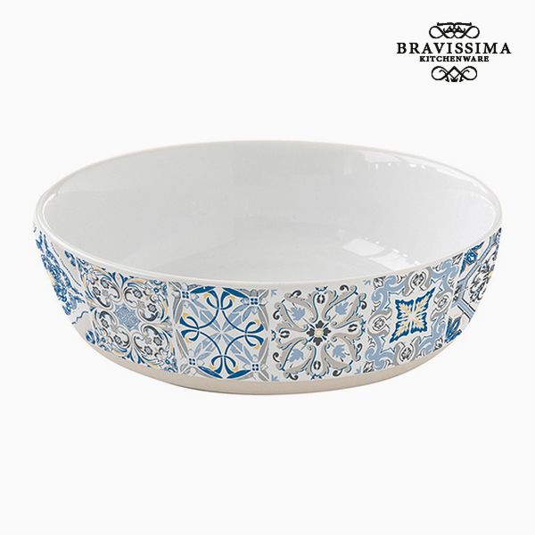 Hluboký Talíř Porcelán Modrý by Bravissima Kitchen Hluboký Talíř Porcelán Modrý by Bravissima Kitchen