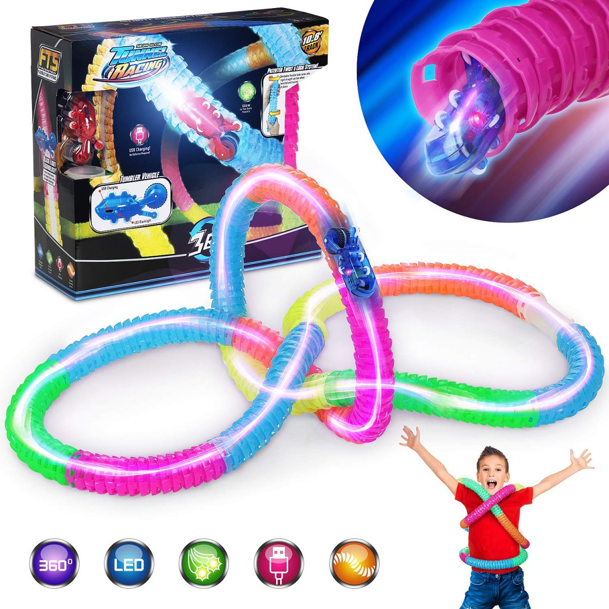 CYCLONE TUBES 3D – Trubková autodráha CYCLONE TUBES 3D – Trubková autodráha