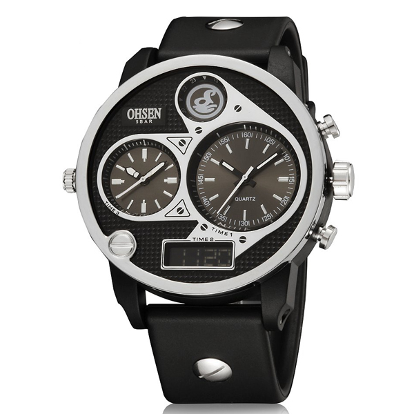 OHSEN SPORT WATCH - černé OHSEN SPORT WATCH - černé