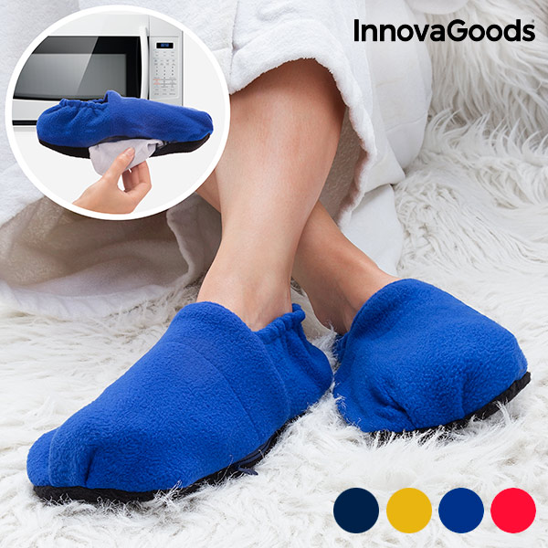 Nahřívací Bačkory do Mikrovlnné Trouby InnovaGoods - Mustard Nahřívací Bačkory do Mikrovlnné Trouby InnovaGoods - Mustard