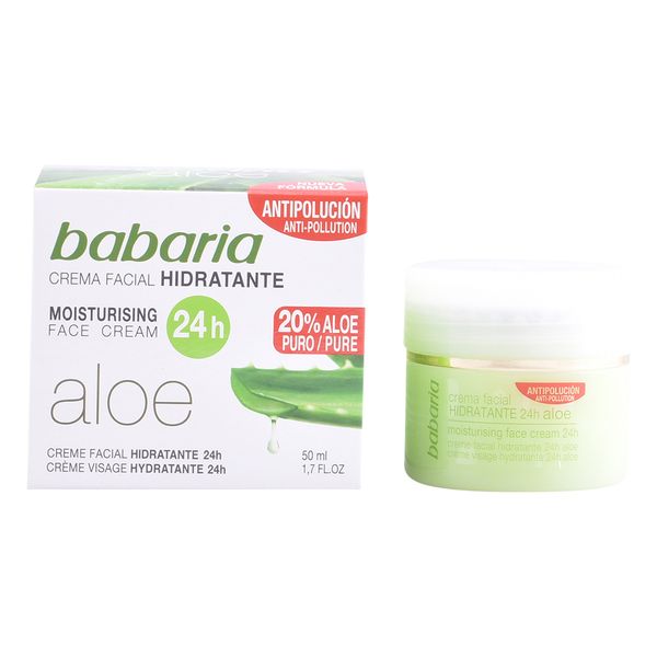 Výživný krém na obličej Aloe Vera Babaria (50 ml) Výživný krém na obličej Aloe Vera Babaria (50 ml)