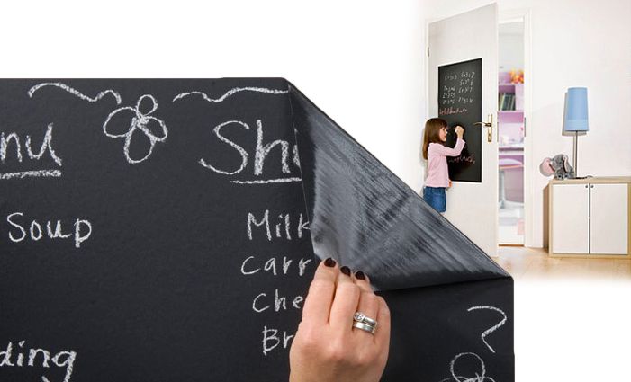 Samolepící křídová tabule Samolepící křídová tabule