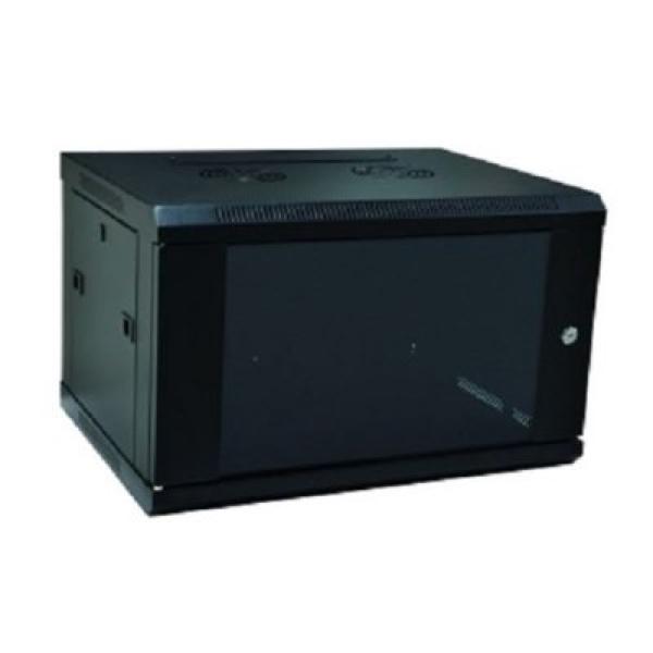 Nástěnná Racková Skříň WP WPN-RWB-06605- 6 U 600 x 500 x 370 mm Černý Nástěnná Racková Skříň WP WPN-RWB-06605- 6 U 600 x 500 x 370 mm Černý