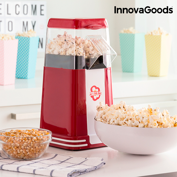 Popcornovač Hot & Salty Times InnovaGoods 1200 W Červený Popcornovač Hot & Salty Times InnovaGoods 1200 W Červený