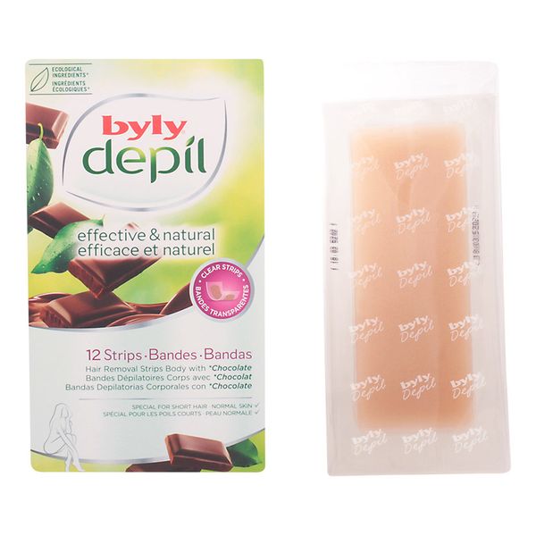 pásky na odstranění chloupků na těle Depil Chocolate Byly (12 uds) pásky na odstranění chloupků na těle Depil Chocolate Byly (12 uds)