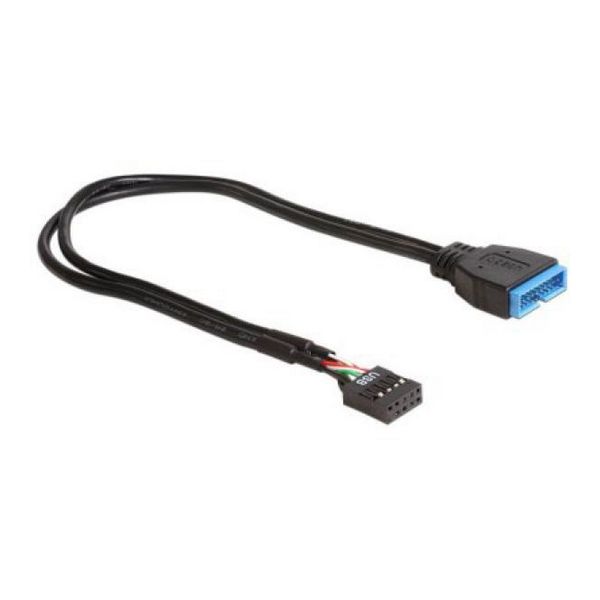 USB kabel DELOCK 83281 30 cm Černý USB kabel DELOCK 83281 30 cm Černý