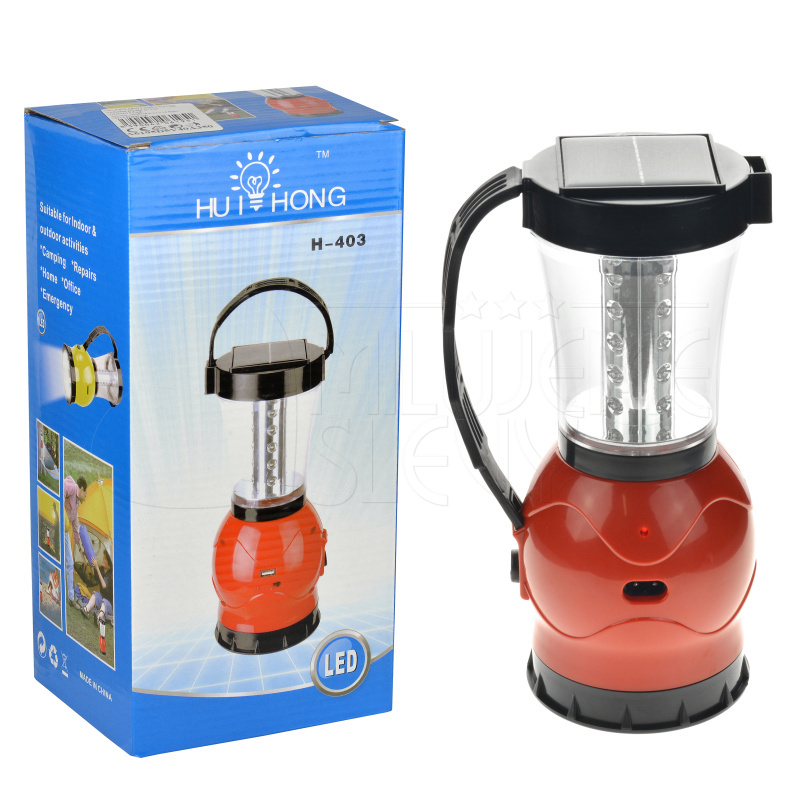 Solární LED lampa na USB H-403 - VÍCE BAREV Solární LED lampa na USB H-403 - VÍCE BAREV