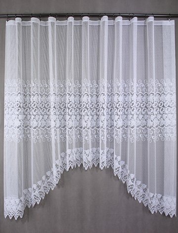 Oblouková záclona Regin, velikost: 120x300cm