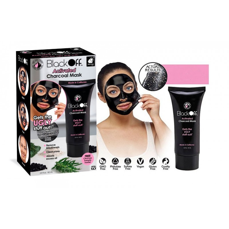 Black Off - slupovací pleťová maska Black Off - slupovací pleťová maska