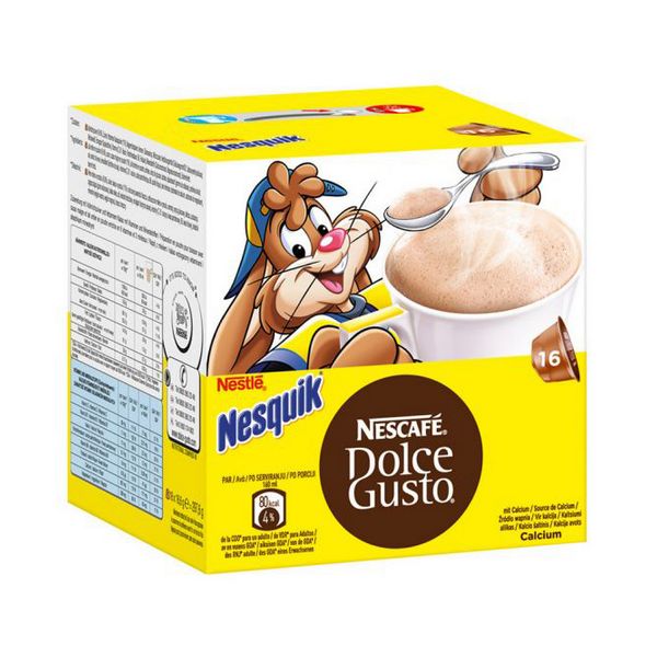 Kávové kapsle s pouzdrem Nescafé Dolce Gusto 62183 Nesquik (16 uds) Kávové kapsle s pouzdrem Nescafé Dolce Gusto 62183 Nesquik (16 uds)