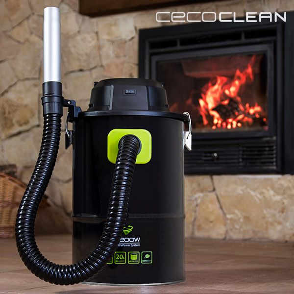 Vysavač na Popel Cecoclean PowerAsh 5084 20 l 1200W Černozelený Vysavač na Popel Cecoclean PowerAsh 5084 20 l 1200W Černozelený