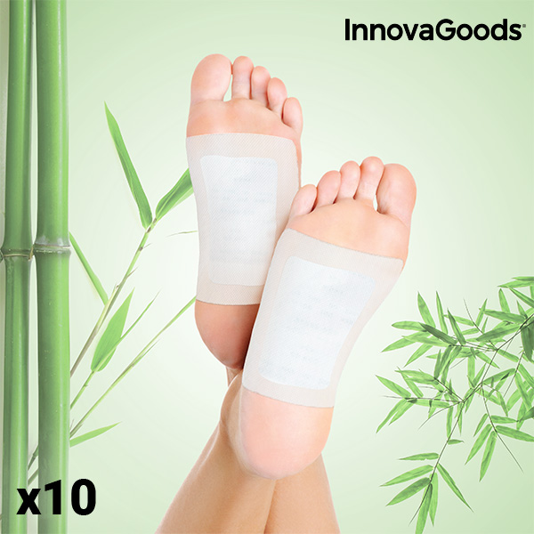 Detoxikační Náplasti na Nohy InnovaGoods (10 kusů) Detoxikační Náplasti na Nohy InnovaGoods (10 kusů)