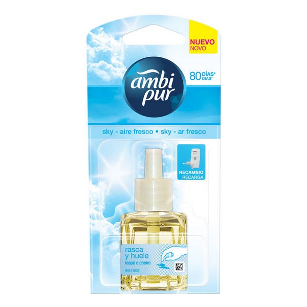 Elektromos Légfrissítőt és Utántöltőt Sky Ambi Pur (21,5 ml) Elektromos Légfrissítőt és Utántöltőt Sky Ambi Pur (21,5 ml)