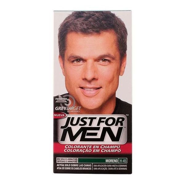 Barevný šampon Just For Men Just For Men Přírodně brunetka Barevný šampon Just For Men Just For Men Přírodně brunetka