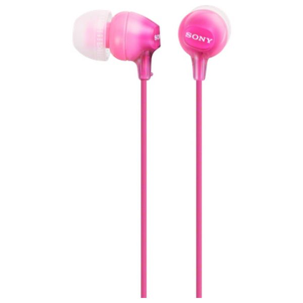 Sluchátka Sony MDR EX15LP in-ear Růžový Sluchátka Sony MDR EX15LP in-ear Růžový