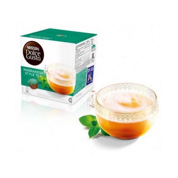 Kávové kapsle s pouzdrem Nescafé Dolce Gusto 55290 Marrakesh Style Tea (16 uds) Kávové kapsle s pouzdrem Nescafé Dolce Gusto 55290 Marrakesh Style Tea (16 uds)