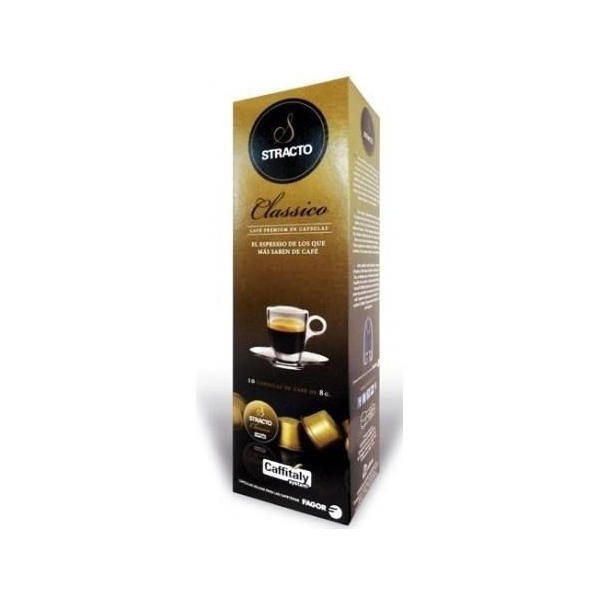 Kávové kapsle s pouzdrem Stracto 80606 Delicato (80 uds) Kávové kapsle s pouzdrem Stracto 80606 Delicato (80 uds)