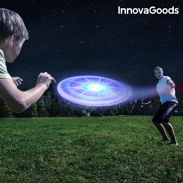 Barevné Frisbee s LED InnovaGoods Barevné Frisbee s LED InnovaGoods
