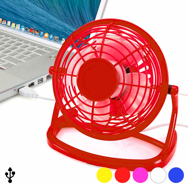 Mini větrák s USB pro počítač 144389 - Modrý Mini větrák s USB pro počítač 144389 - Modrý