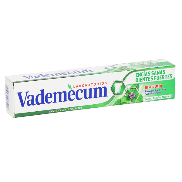 Toothpaste Healthy Gums and Strong Teeth Vademecum (75 ml) Toothpaste Healthy Gums and Strong Teeth Vademecum (75 ml)