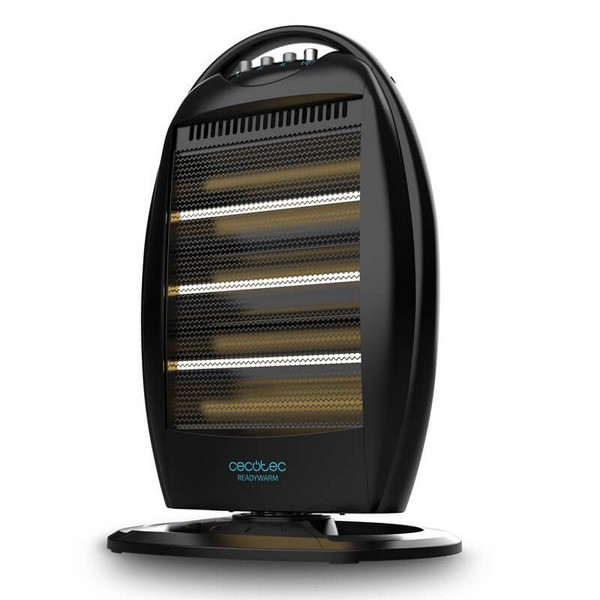 Halogenový Zářič Cecotec Ready Warm 7100 Quartz Rotate 1200W Černý Halogenový Zářič Cecotec Ready Warm 7100 Quartz Rotate 1200W Černý