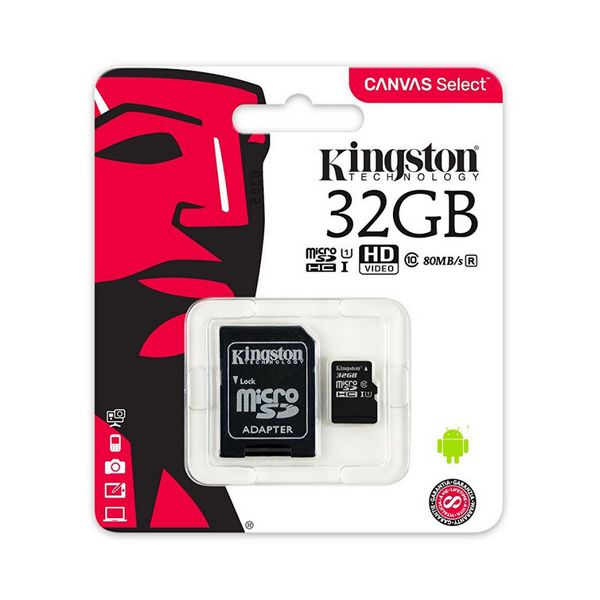 Micro SD karta Kingston SDCS/32GB 32 GB Micro SD karta Kingston SDCS/32GB 32 GB