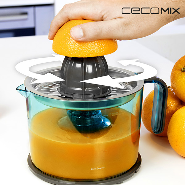 Elektrický Odšťavňovač Citrusů Cecomix Inox 4069 1 l 40W Elektrický Odšťavňovač Citrusů Cecomix Inox 4069 1 l 40W