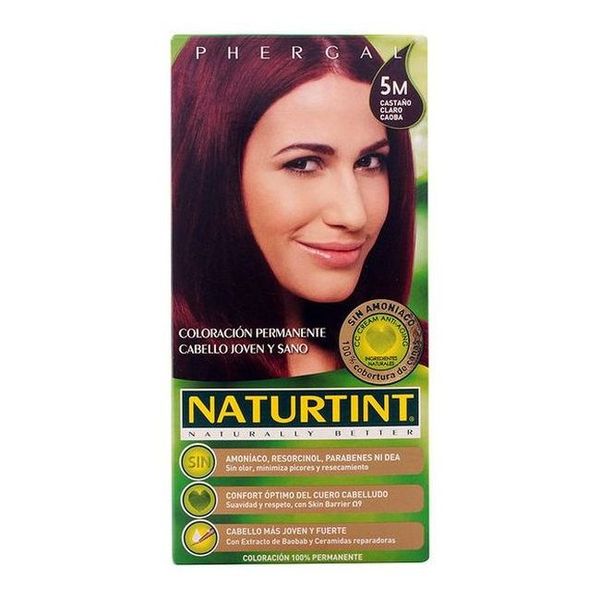 Barva bez amoniaku Naturtint Naturtint Světlá mahagonová hnědá Barva bez amoniaku Naturtint Naturtint Světlá mahagonová hnědá