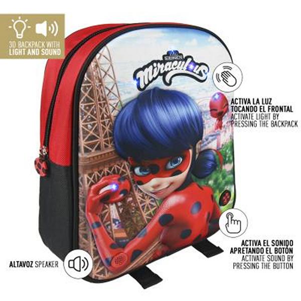 Školní batoh 3D Lady Bug Školní batoh 3D Lady Bug