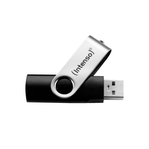 USB flash disk INTENSO 3503460 8 GB Stříbro Černý USB flash disk INTENSO 3503460 8 GB Stříbro Černý