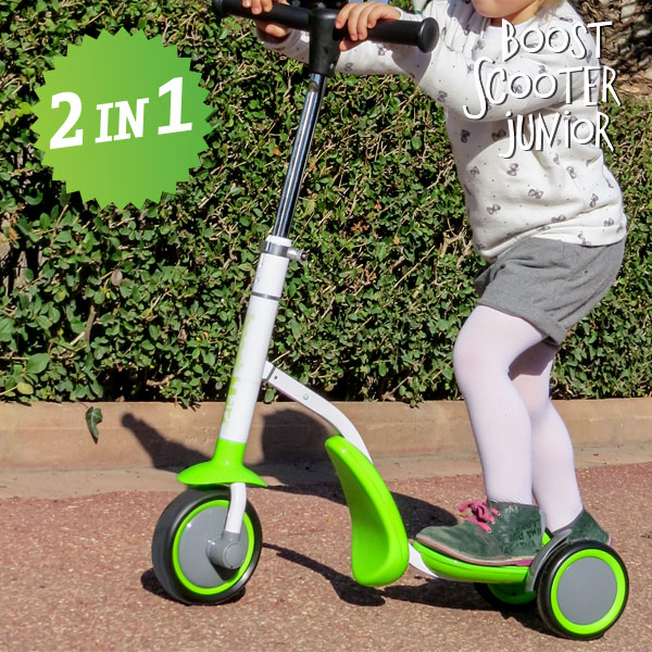 Koloběžka-Tříkolka Boost Scooter Junior 2 v 1 (3 kola) Koloběžka-Tříkolka Boost Scooter Junior 2 v 1 (3 kola)