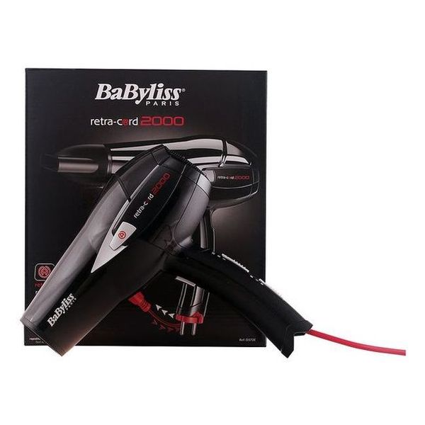 Fén Retra-cord Babyliss 2000W Fén Retra-cord Babyliss 2000W