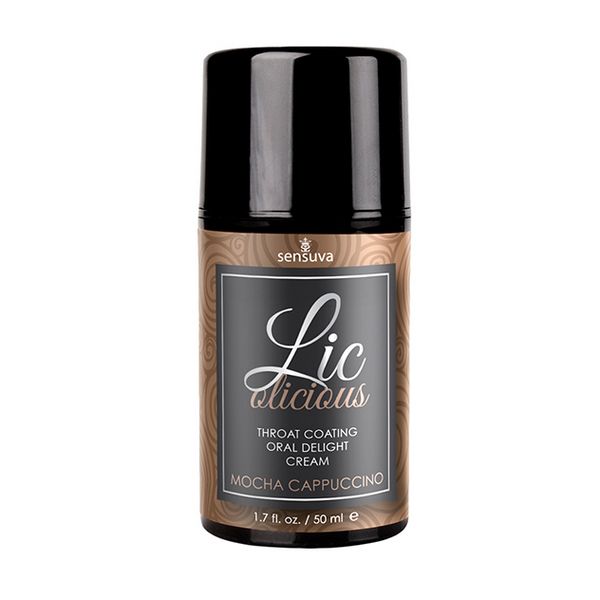 Lic-o-licious - krém na orální potěšení Mocha Cappuccino 50 ml Sensuva 7464 Lic-o-licious - krém na orální potěšení Mocha Cappuccino 50 ml Sensuva 7464