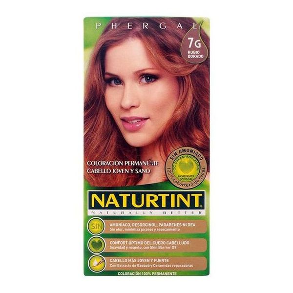 Barva bez amoniaku Naturtint Naturtint Zlatá blond Barva bez amoniaku Naturtint Naturtint Zlatá blond