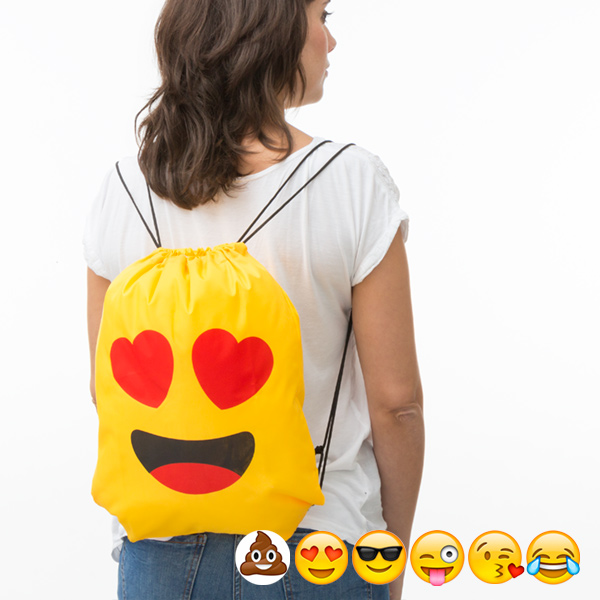 Batoh se Šňůrkami Smajlíky - Wink Batoh se Šňůrkami Smajlíky - Wink