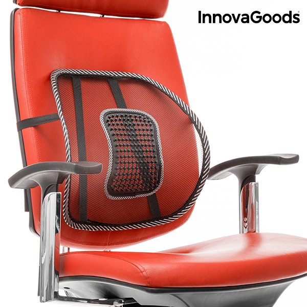 Prodyšná přenosná zádová opěrka InnovaGoods Prodyšná přenosná zádová opěrka InnovaGoods