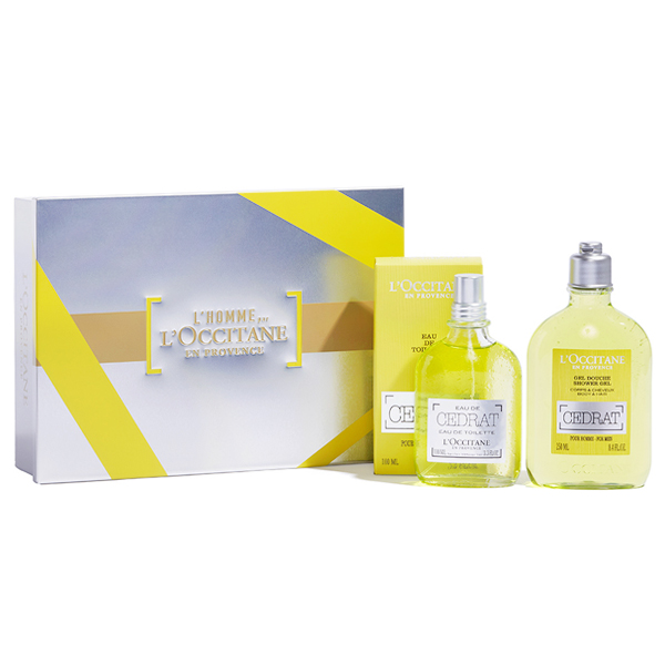 Souprava s pánským parfémem Eau De Cedrat L´occitane (2 pcs) Souprava s pánským parfémem Eau De Cedrat L´occitane (2 pcs)